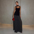 Secret Look Maxi Dress With Scarf Detail