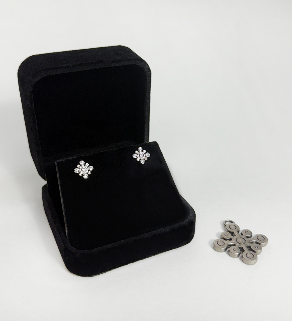 NORTH STAR EARRINGS (11mm)