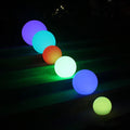Modern PE Globe Outdoor Garden Light | Rechargeable 16 Color LED Outdoor Lamp