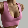 Spring-Ready Pink Slim Fit Tank Top