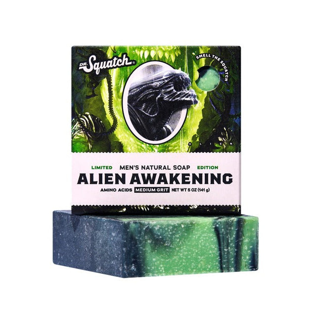 Dr. Squatch Alien vs. Predator Alien Awakening Bar Soap