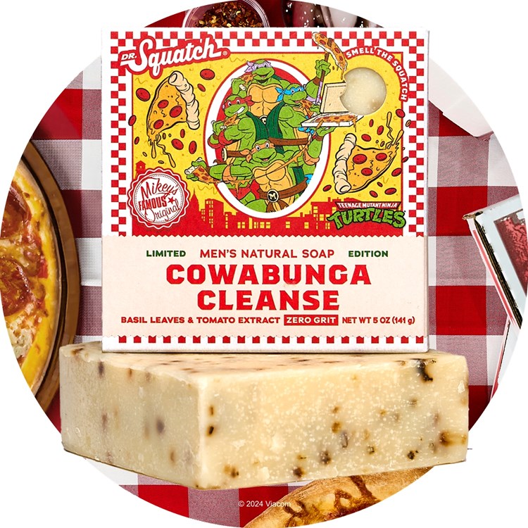 Dr. Squatch Limited Edition Cowabunga Cleanse Bar Soap