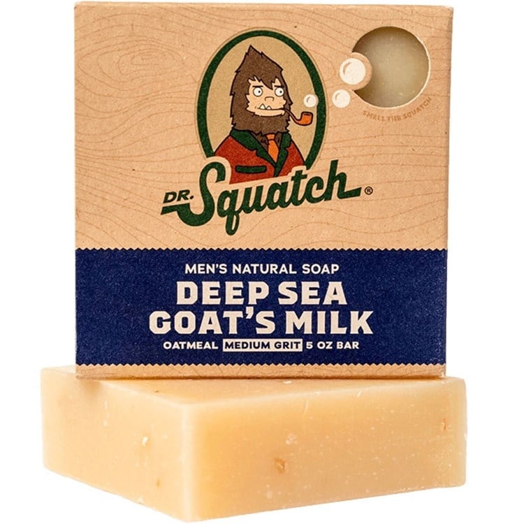 Dr. Squatch Deep Sea Goat's Milk Bar Soap