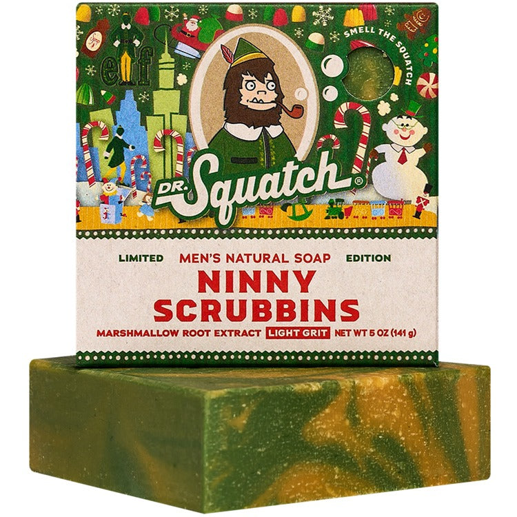 Dr. Squatch ELF Ninny Scrubbins Bar Soap