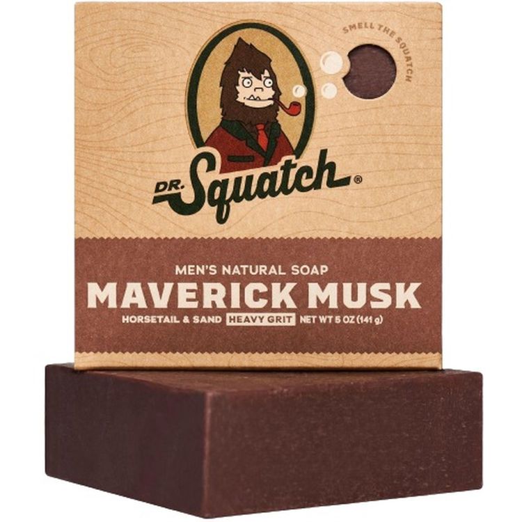 Dr. Squatch Maverick Musk Bar Soap