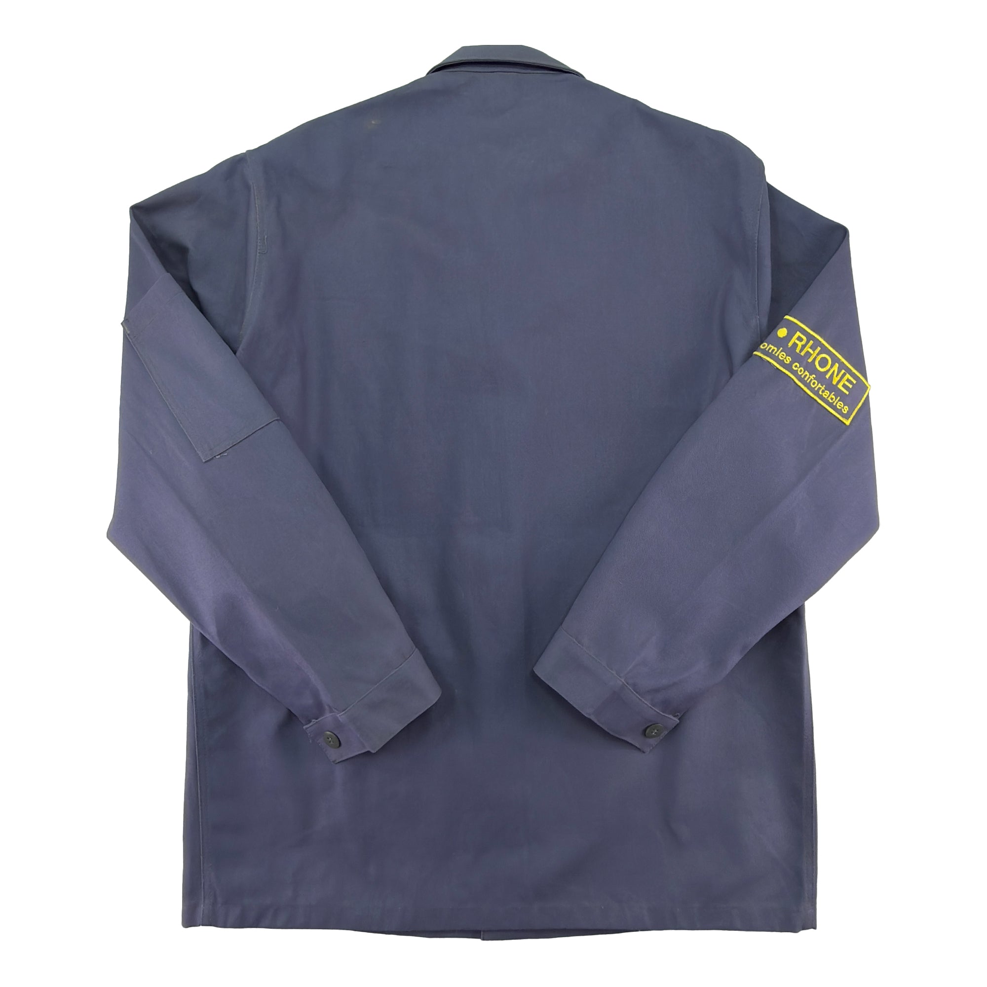 Vintage Gray-blue Stabicott French Workwear Chore Jacket - Men's Small / Women's Medium
