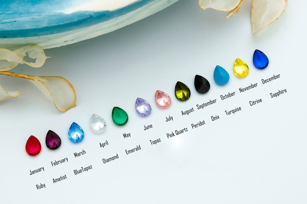 Toi Et Moi Birthstone Necklace in 925 Sterling Silver, Gold, and Rose
