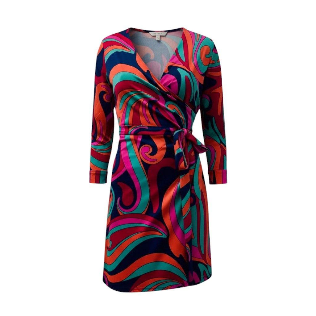 La Mer Luxe Hepburn Wrap Dress 265K-A47K