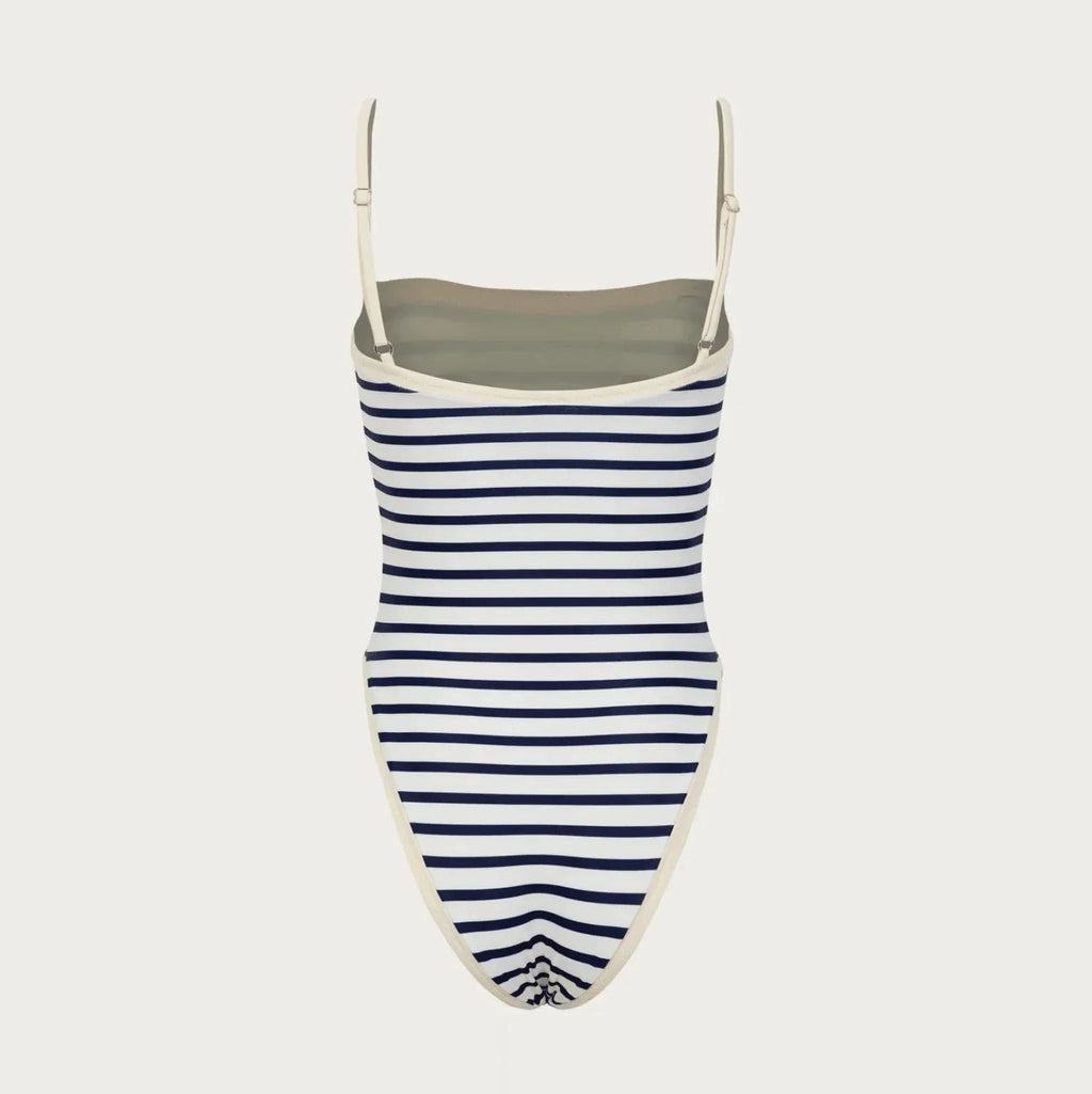 Sunkissed Dreams Blue Stripe Swimsuit