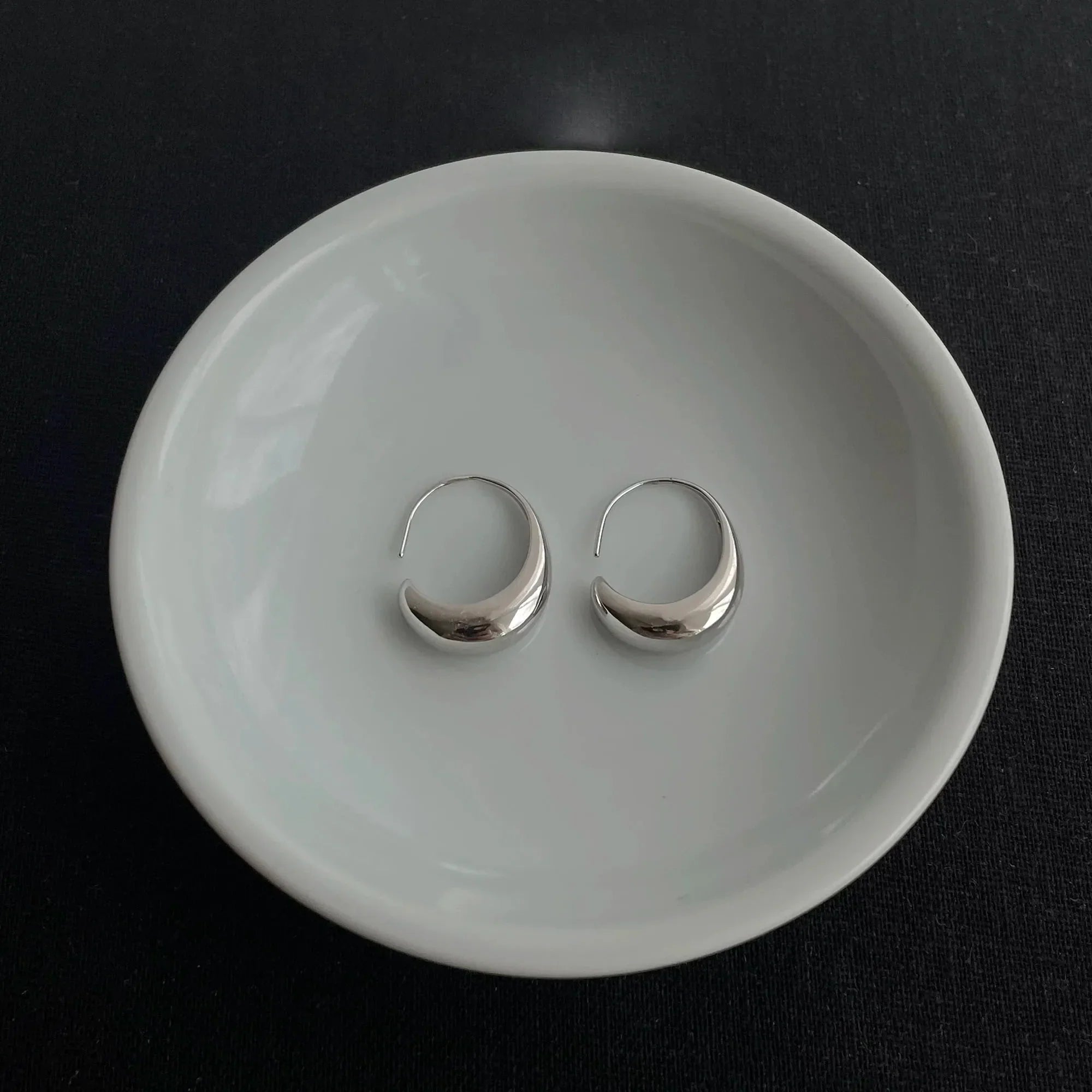 Moon Tears 925 Sterling Silver Earrings