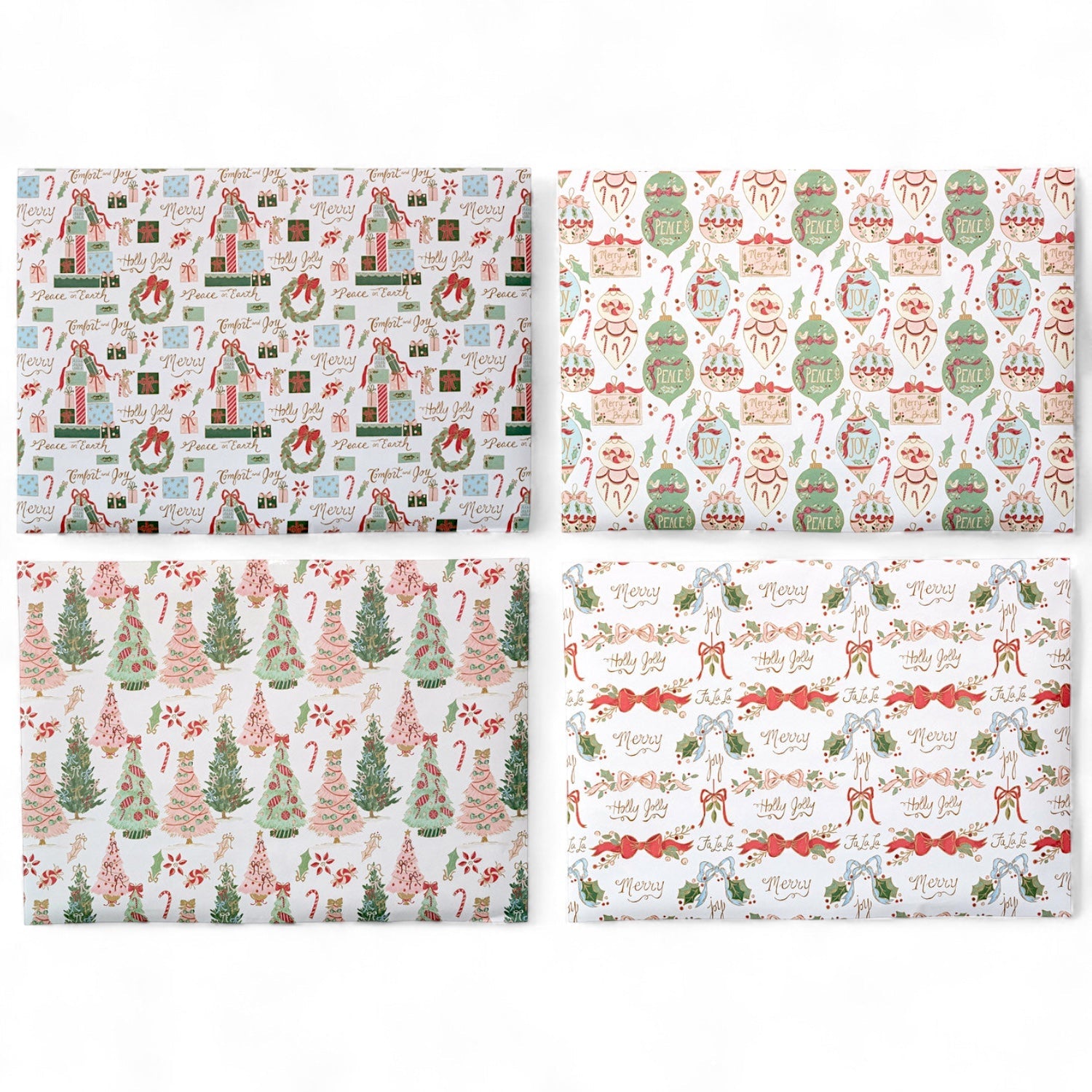 Holiday Wrapping Paper Sheets