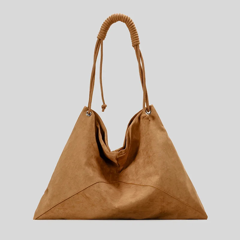 Teresa Suede Shoulder Bag