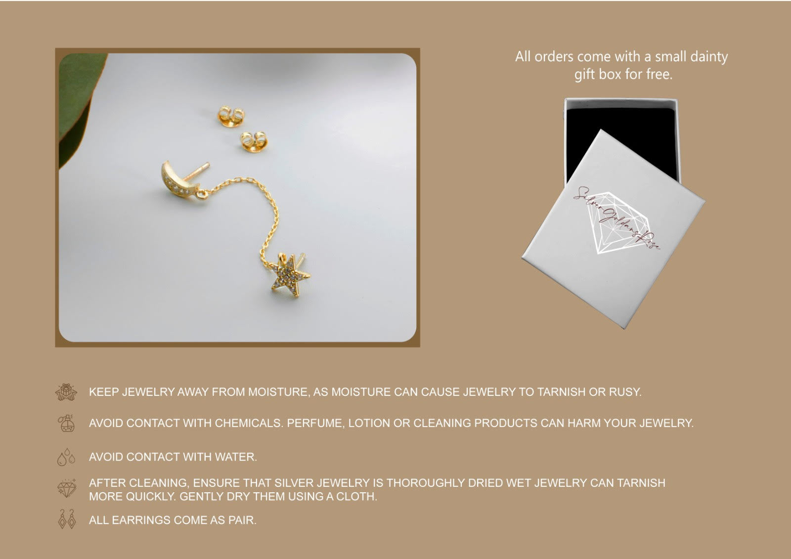 Shimmer & Shine Mini Star Stud Earrings - Dazzling Celestial Design for a Touch of Glam