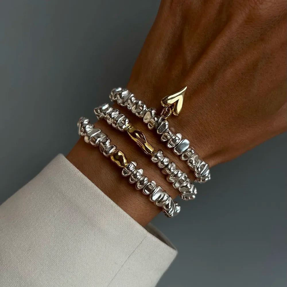 Valentine’s Day Chain Bracelet Set