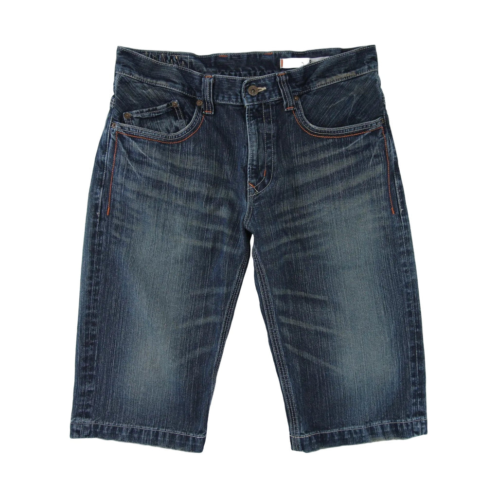 Edwin Vintage Distressed Denim Jean Shorts - 34