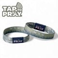 Waterfowl Camo Tap to Pray Wristband