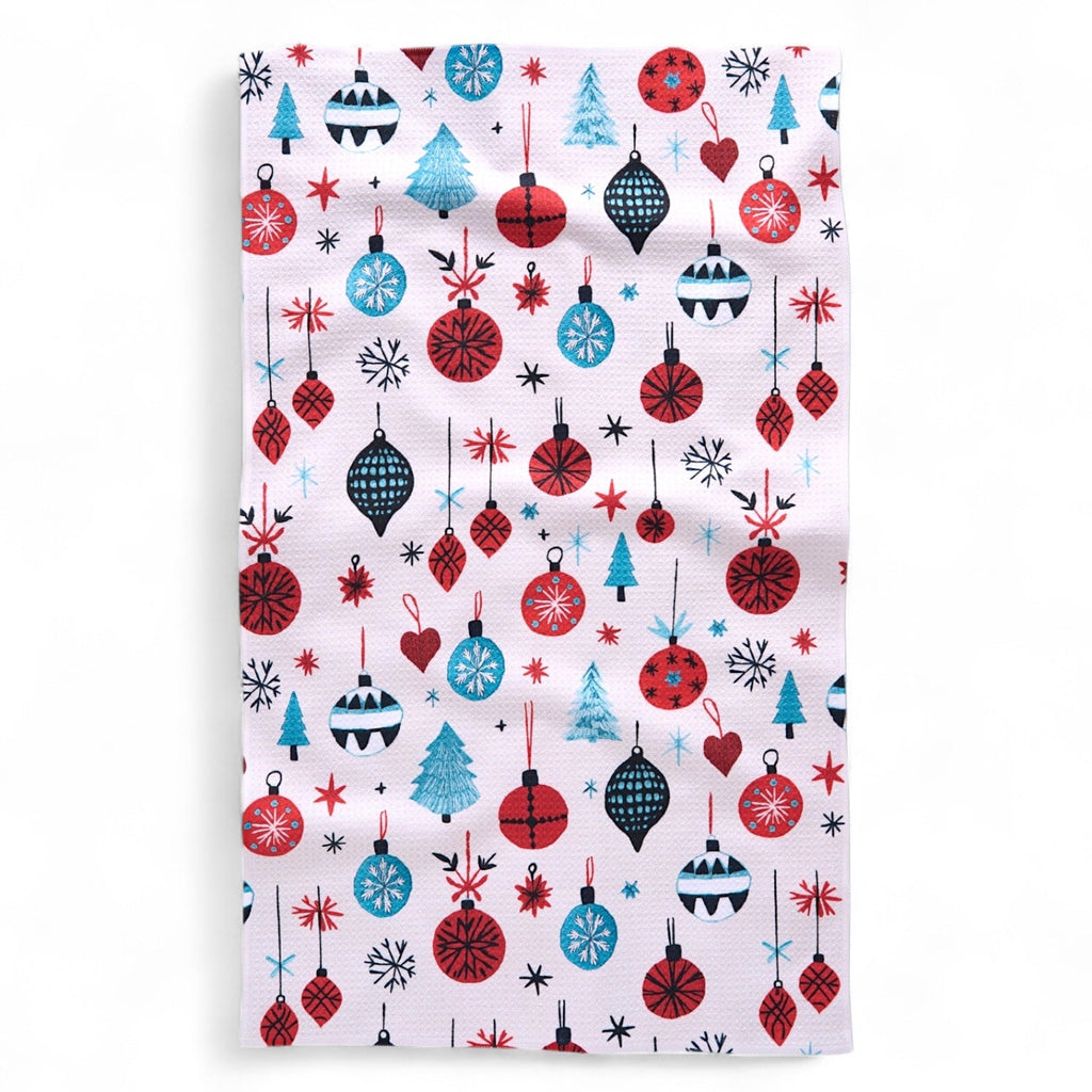Ornaments Geometry Tea Towel