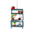 Miniature Potting Bench & Gardening Ornament