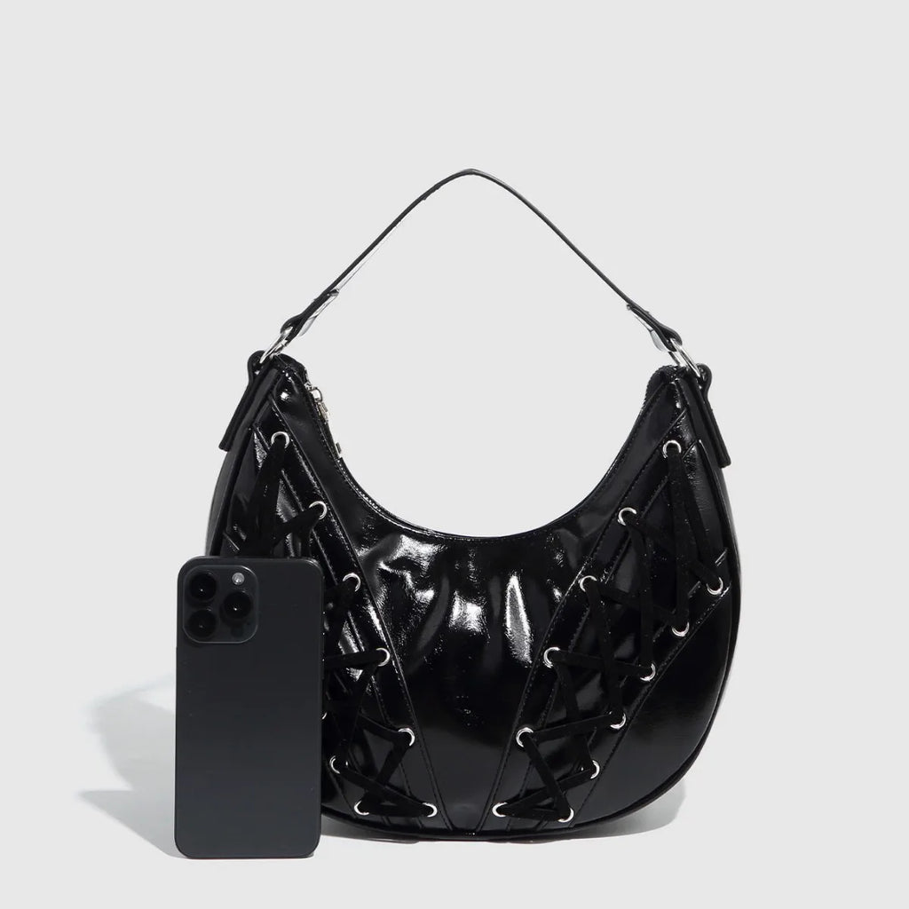 Xavera Half Moon Drawstring Bag